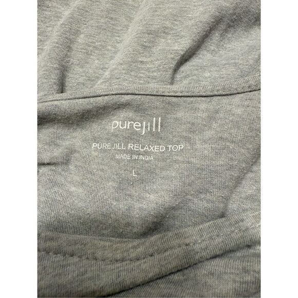 J.JILL Pure JILL Top Womens Size Large Pockets Relaxed Fit - Picture 6 of 8